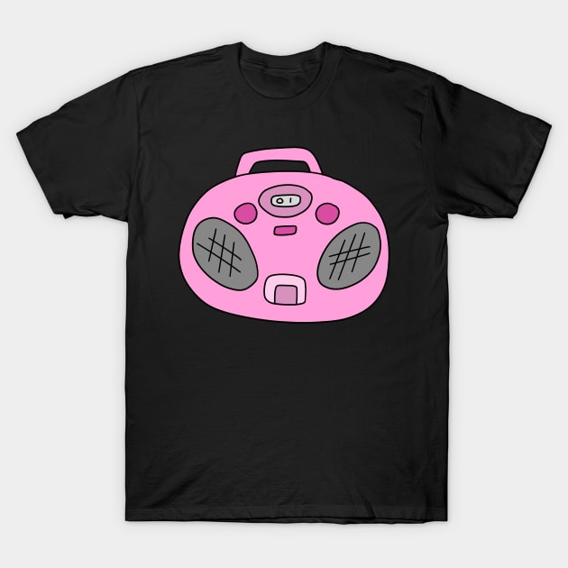 Portable CD Player T-Shirt by saradaboru